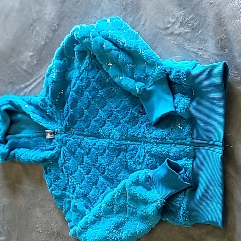 Girls size Medium zip jacket